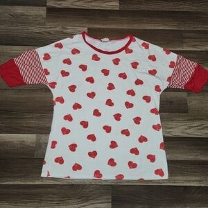 LOVELY Melody Heart Top Size Small
